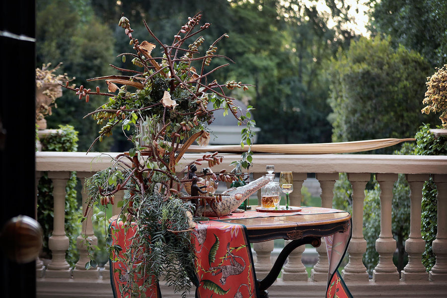 Ardmore Monkey Paradise Table Runner