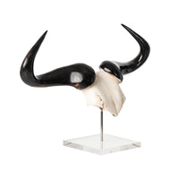 Wildebeest Skull Plate Decor