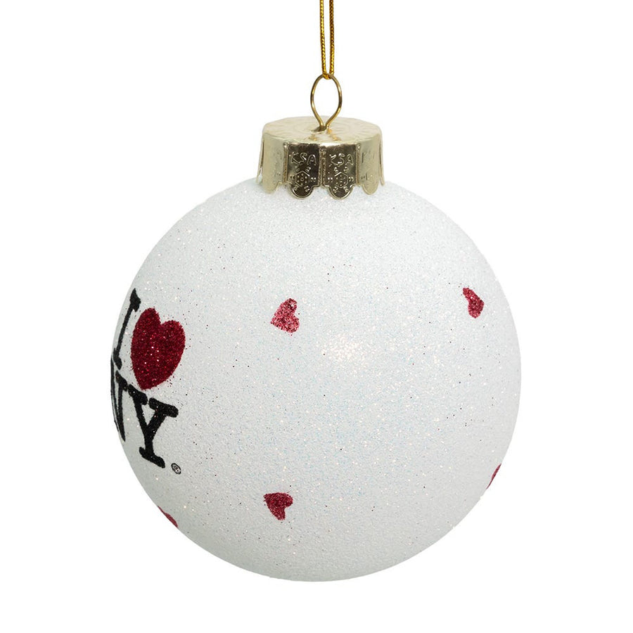 I Love NY® Glass Ball Ornament