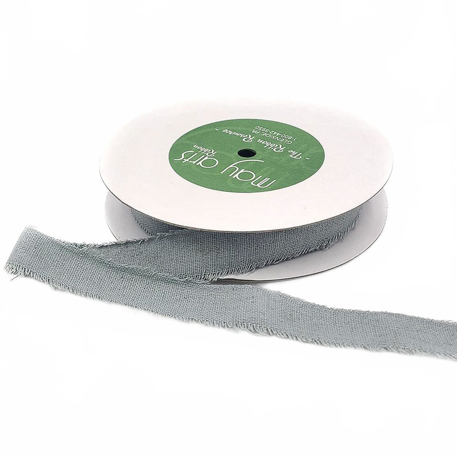 1 Inch Frayed Edge Cotton Ribbon