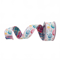 Ribbon Easter Eggs Pink