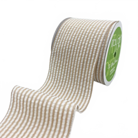 3″ Traditional Seersucker Sand Ribbon