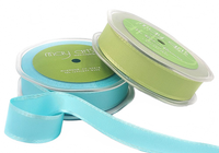 1 Inch Grosgrain Ribbon With Woven Satin Edge