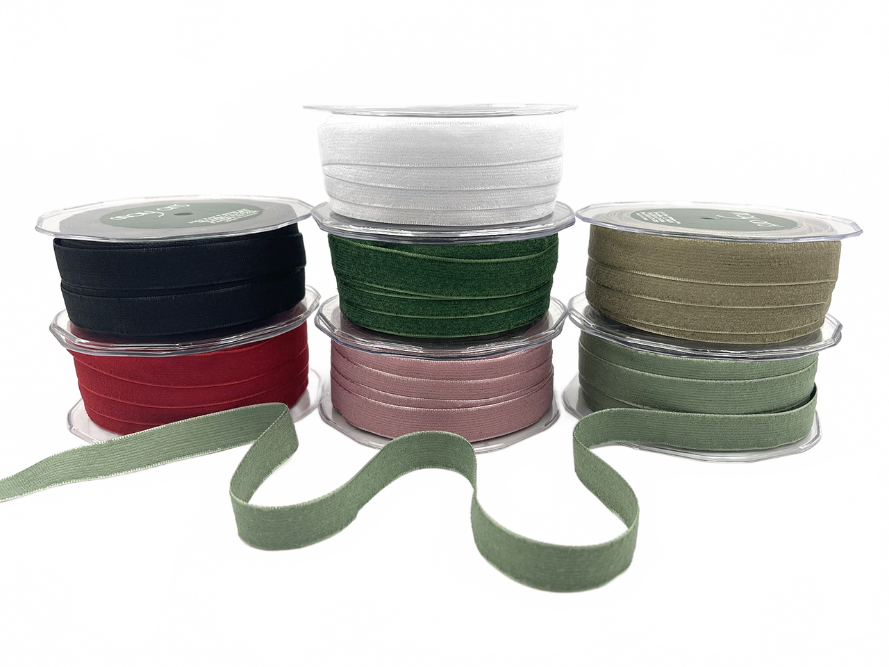 5/8 Inch Fuzzy Woven Ribbon