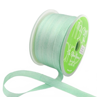 100% Hand-Dyed 1/4 Inch Silk Ribbon With Woven Edge