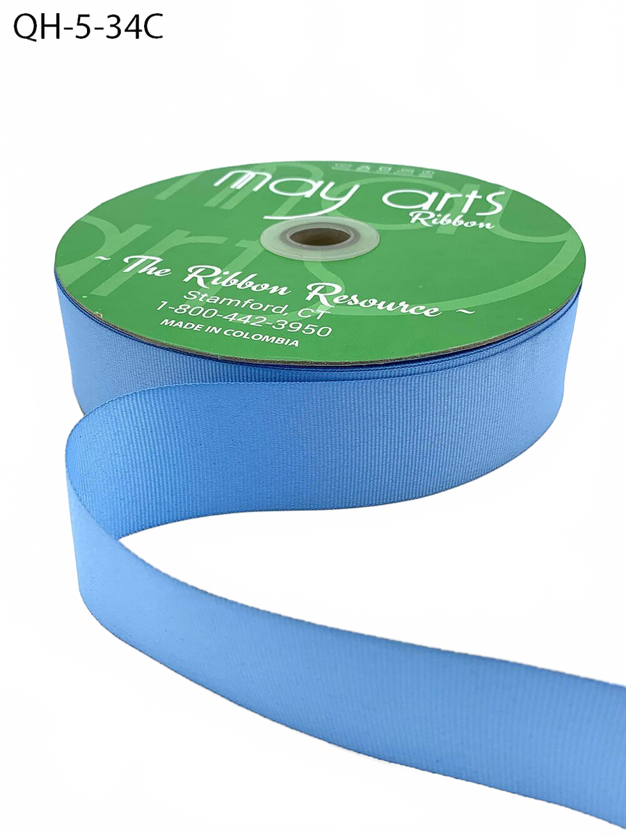 1.5 Inch Classic Grosgrain Ribbon With Woven Edge