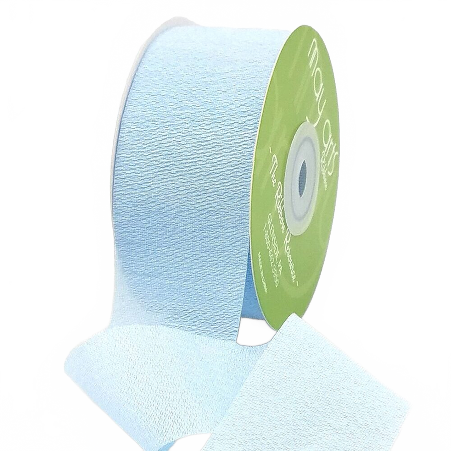 ~1.5″ Rayon Light Blue Silk Ribbon