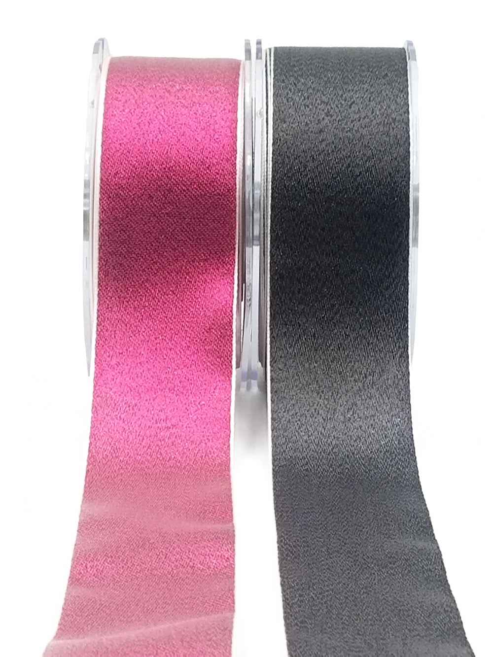 1.5 Inch Faux Metallic Glitter Ribbon With Woven Edge