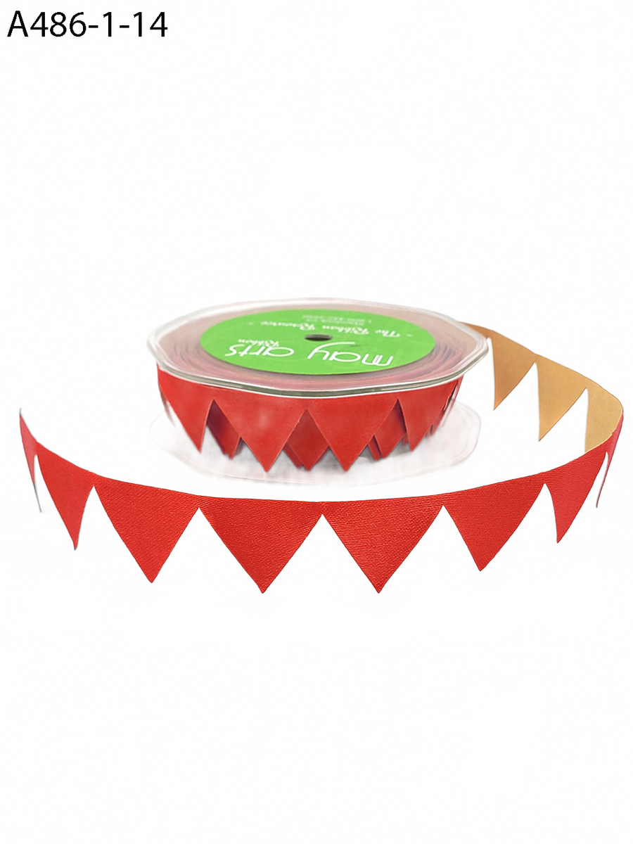1 Inch Adhesive Flag Banner Ribbon With Cut Sealed Edge