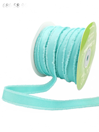 ~ 5/8″ Fuzzy Turquoise Grosgrain Ribbon