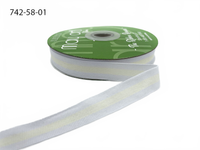 5/8 Inch Modern Stripe Grosgrain Woven Edge Ribbon