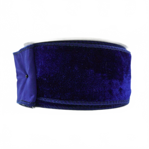 Ribbon 2.5" Velvet Taffeta Blue