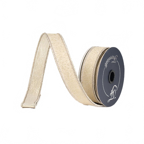 Ribbon 1" Stardust Platinum