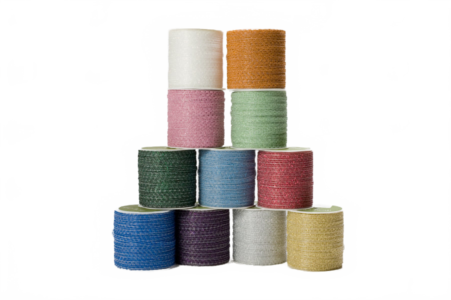 1/8 Inch Sparkle Glitter Curling Ribbon