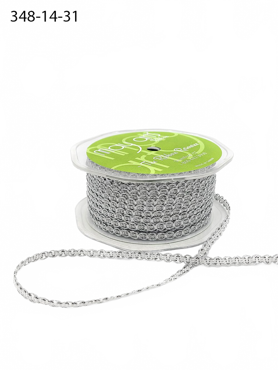 1/4 Inch Metallic Chain Ribbon String