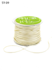 1/8 Inch Ivory Satin String Cord Ribbon
