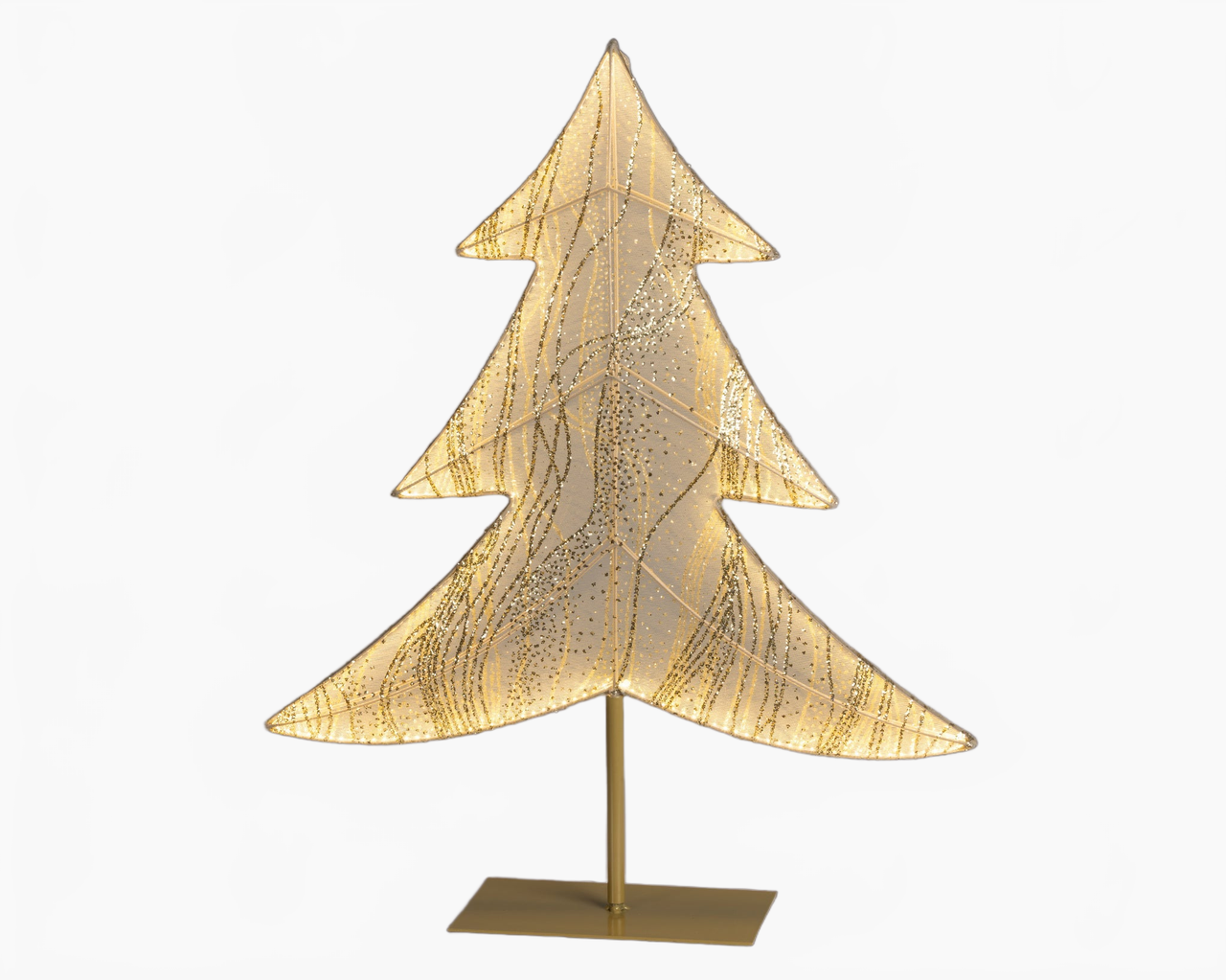 26" Warm White LED Tree On Stand