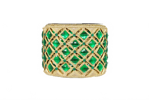 Ribbon Royal Net 4X5 Emerald