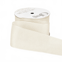 2.5″ Teagan Antique White Ribbon