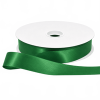 7/8″ Single Face Emerald Satin Ribbon