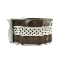 Ribbon Jeweled Velvet Lace 4