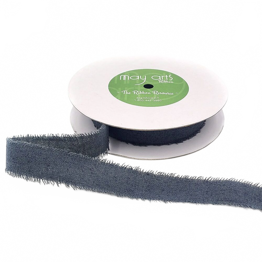 1 Inch Frayed Edge Cotton Ribbon