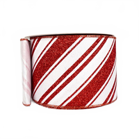 Ribbon Candy Cane With Red Stripes 4