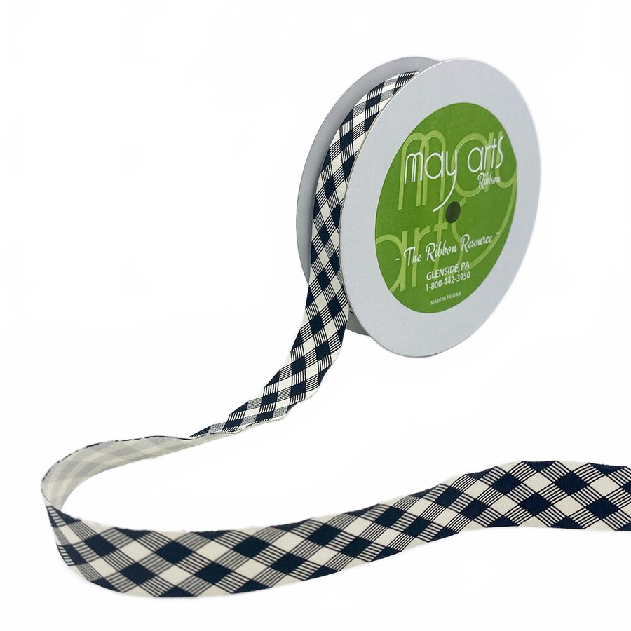 3/4 Inch Ivory Canvas Printed Ribbon With Woven Edge