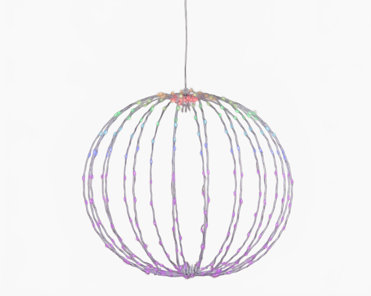 23" White Ball Micro Multi Color Changing LED