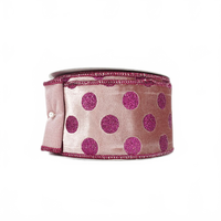 Ribbon Glitter Dots With 2.5