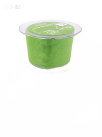2 Inch Soft Shimmer Celery Organza Ribbon
