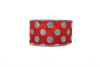 Ribbon Glitter Polka Dots 2.5