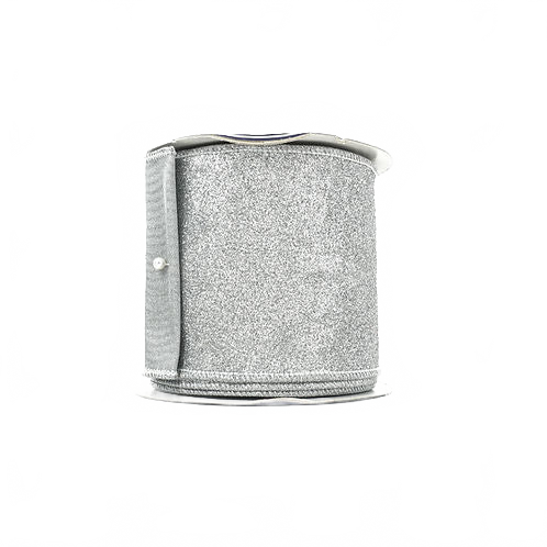 Ribbon Luster Glitter With Silver