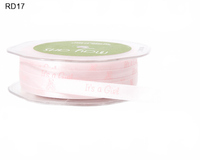3/8 Inch “It’s A…” Baby Print Satin Ribbon