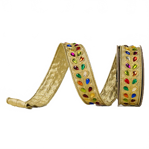 Ribbon 1.25" Pear Shape Jewerls
