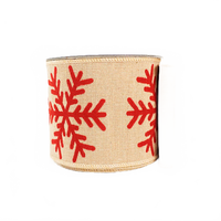 Ribbon Line Snowflake 4