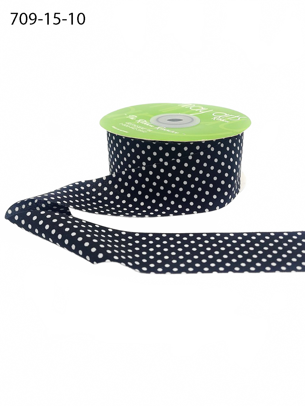 1.5 Inch Modern Mini Dot Print Ribbon