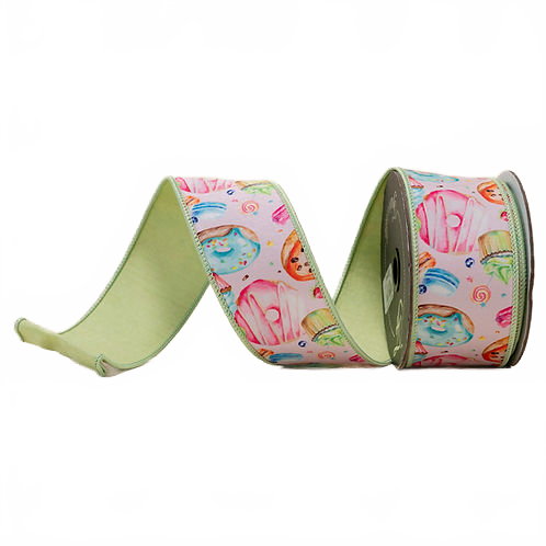 Ribbon Bright Patisserie Pink And Mint