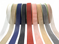 ~5/8 Inch Semi-Sheer Shimmer Woven Ribbon