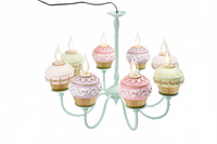 Lamp With Resin Cakes
