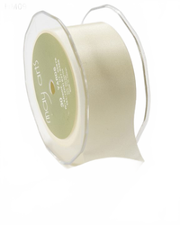 5/8 Inch Iridescent Ivory Taffeta Ribbon