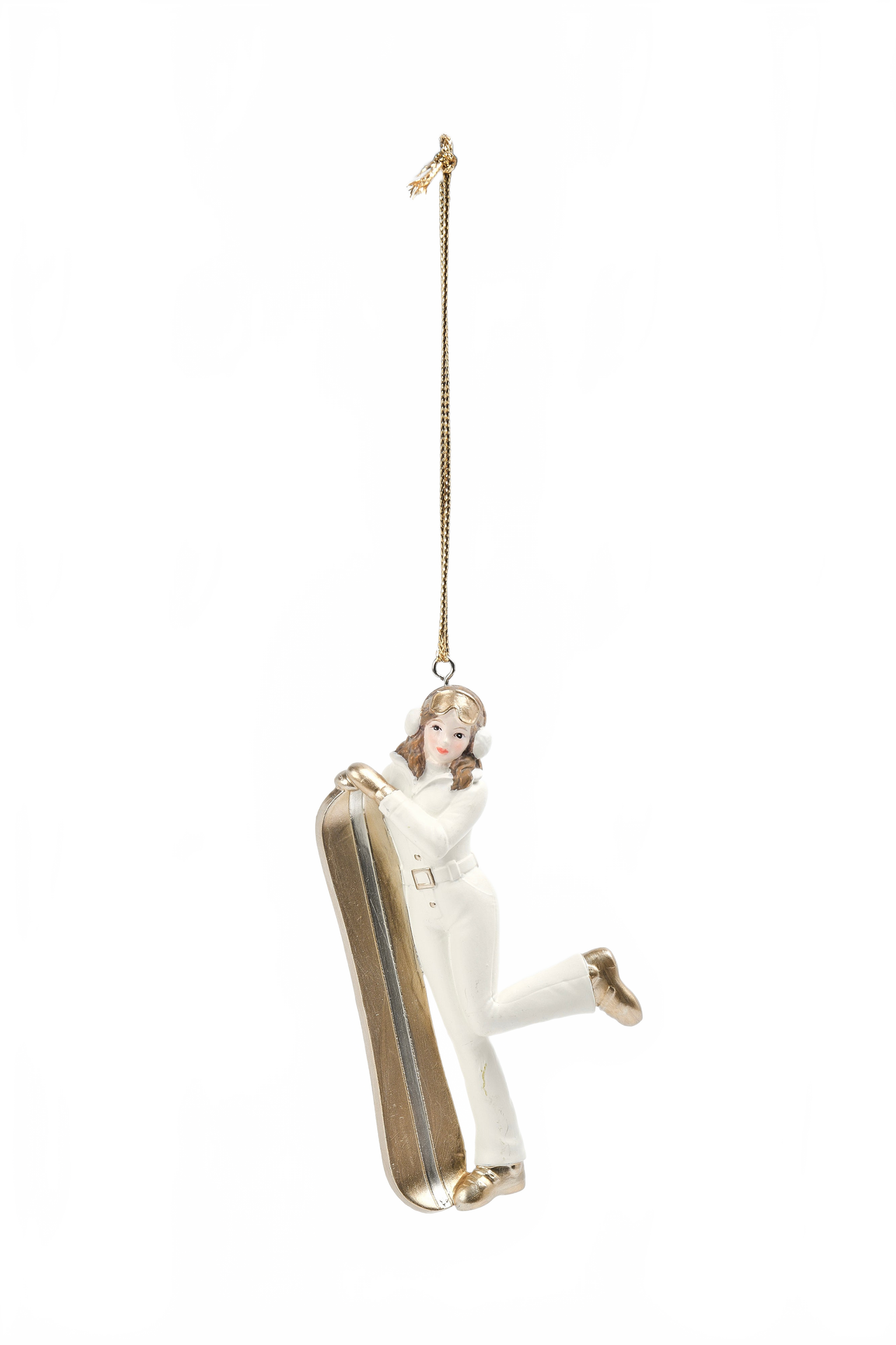 Ski Lady Ornament