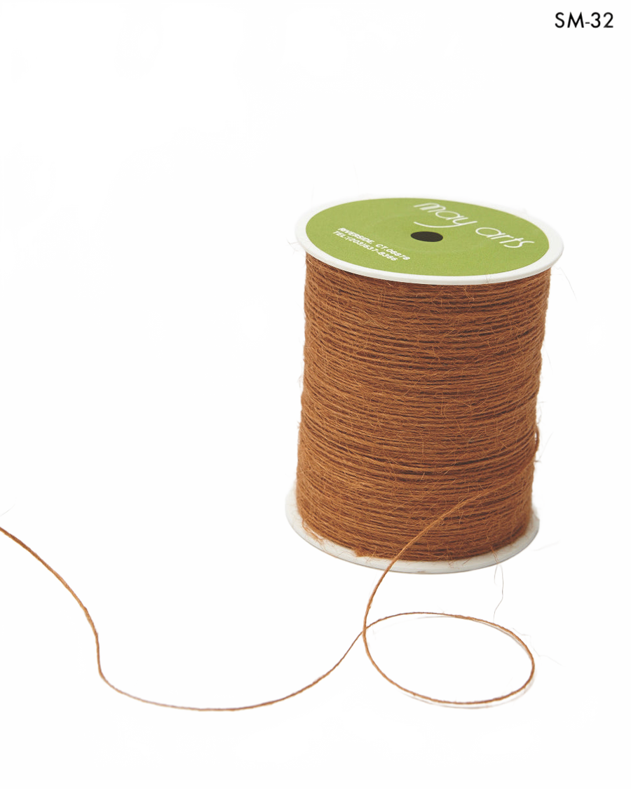 1 Millimeter 100% Jute Antique Gold Burlap String Cord Ribbon