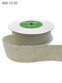 1.5 Inch Frayed Edge Cotton Ribbon
