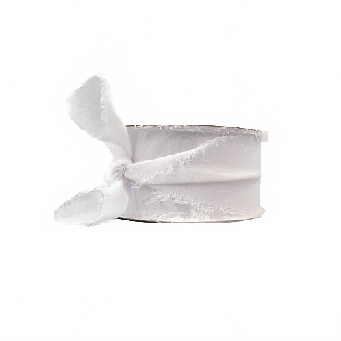 Ribbon 1.5" Alena White