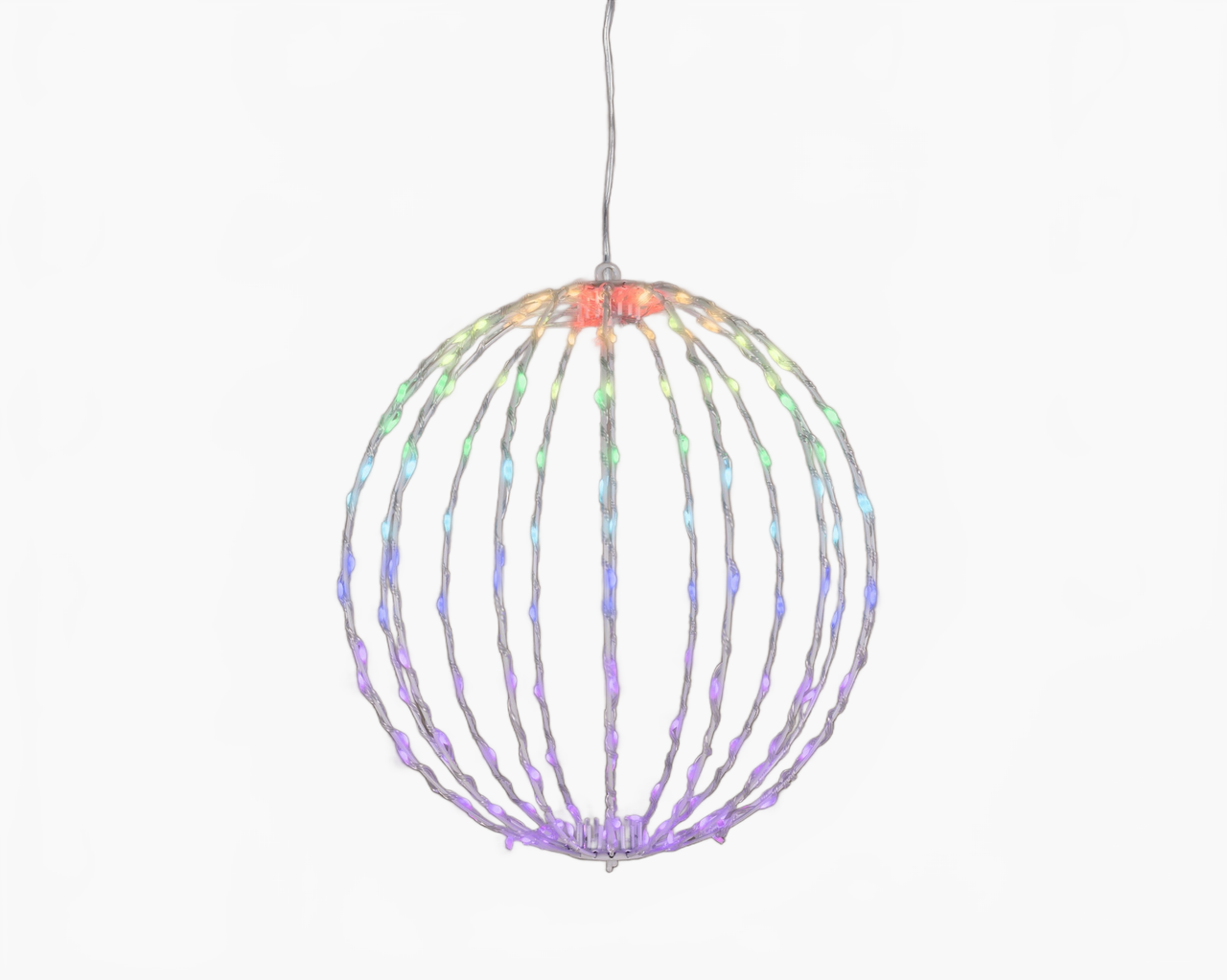 15" White Ball Micro Multi Color Changing LED