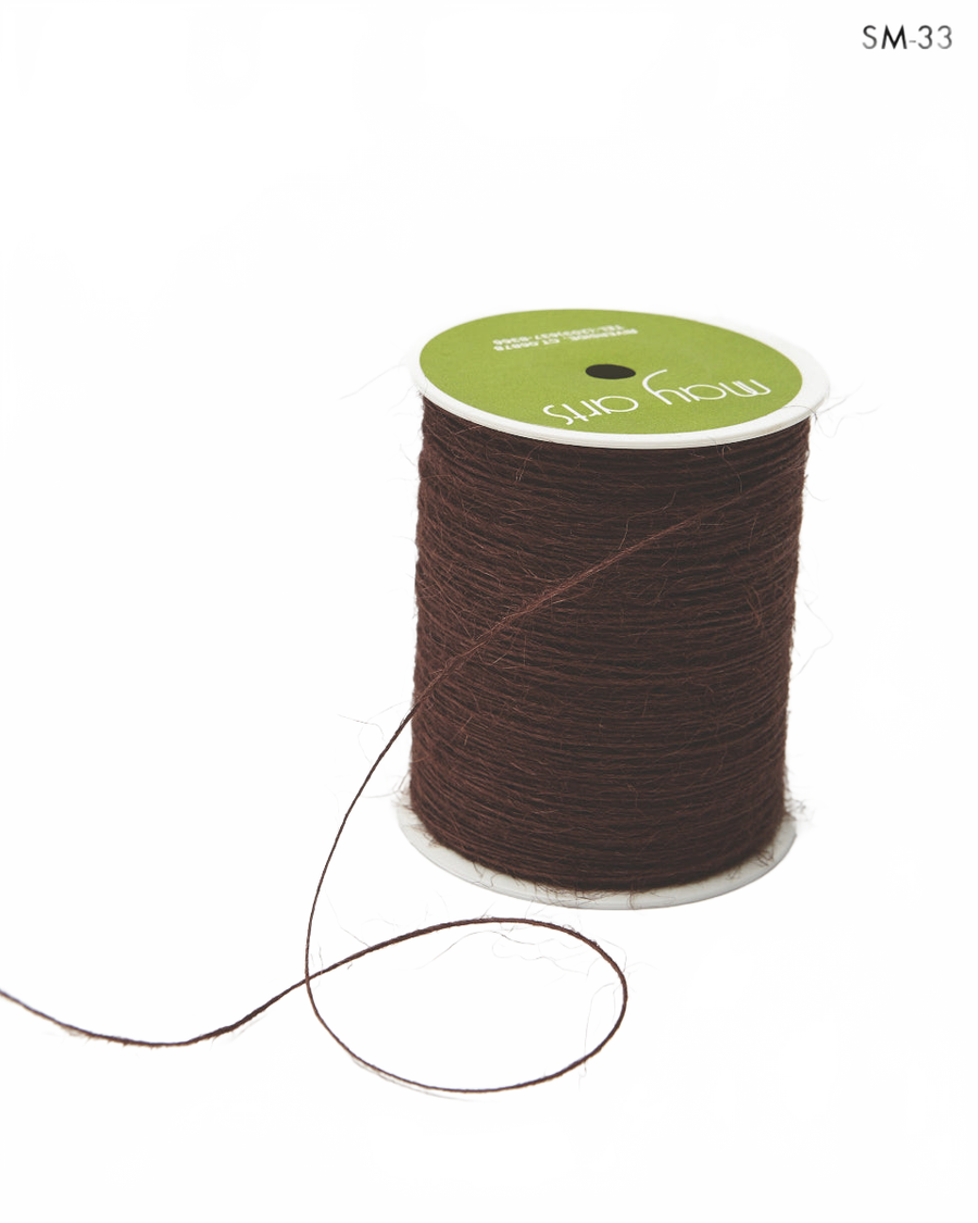 1 Millimeter 100% Jute Brown Burlap String Cord Ribbon