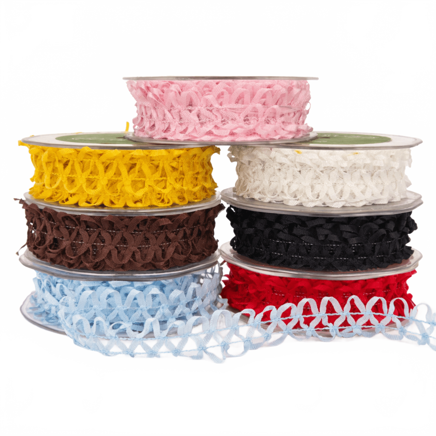 1 Inch Loose Braid Wired Ribbon