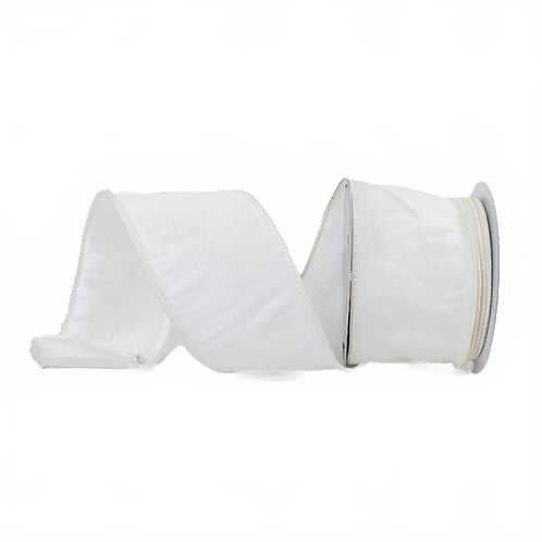 Ribbon 2.5" Dupion Ivory
