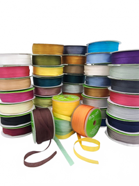 100% Hand-Dyed 1/4 Inch Silk Ribbon With Woven Edge